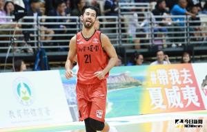 ▲SBL總冠軍賽GAME3，璞園建築球員簡浩。（圖／記者葉政勳攝 , 2018.04.24）