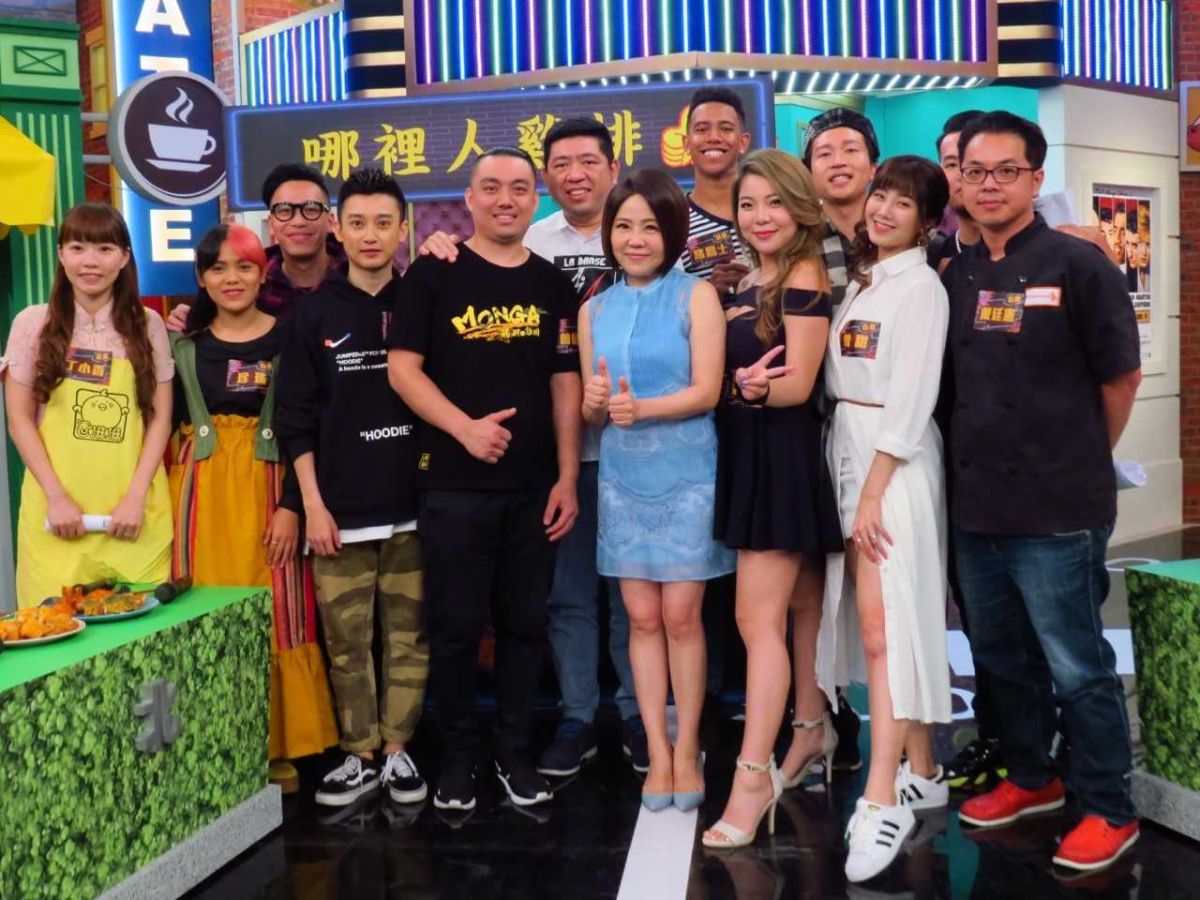 ▲于美人錄製《請問你是哪裡人》。（圖／衛視中文台提供，2018.04.25）