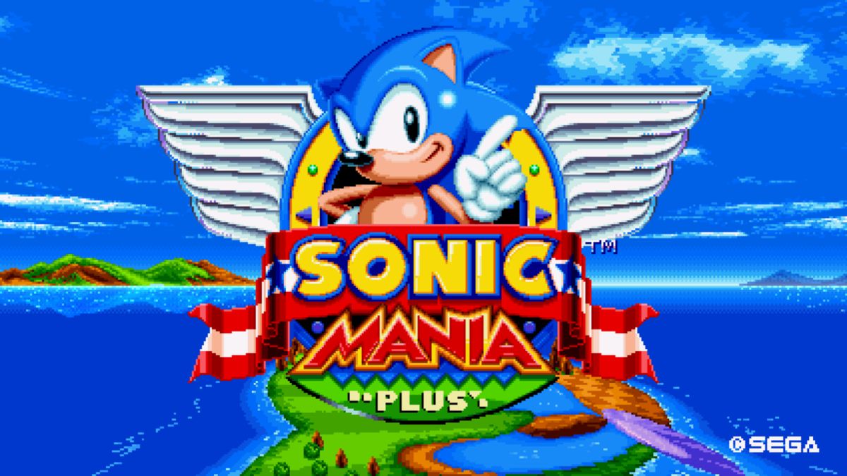 ▲ 2017 年推出的《 SONIC MANIA 》將以實體版《 SONIC MANIA・PLUS 》登場，並追加多項新要素。（圖／ SEGA 提供）