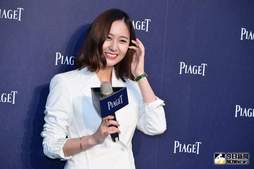 ▲Krystal出席精品活動。（圖／記者林柏年攝 , 2018.4.26）