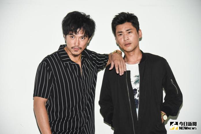 ▲邱澤、黃迪揚出演電影《江湖無難事》。（圖／記者陳明安攝，2018.04.28）