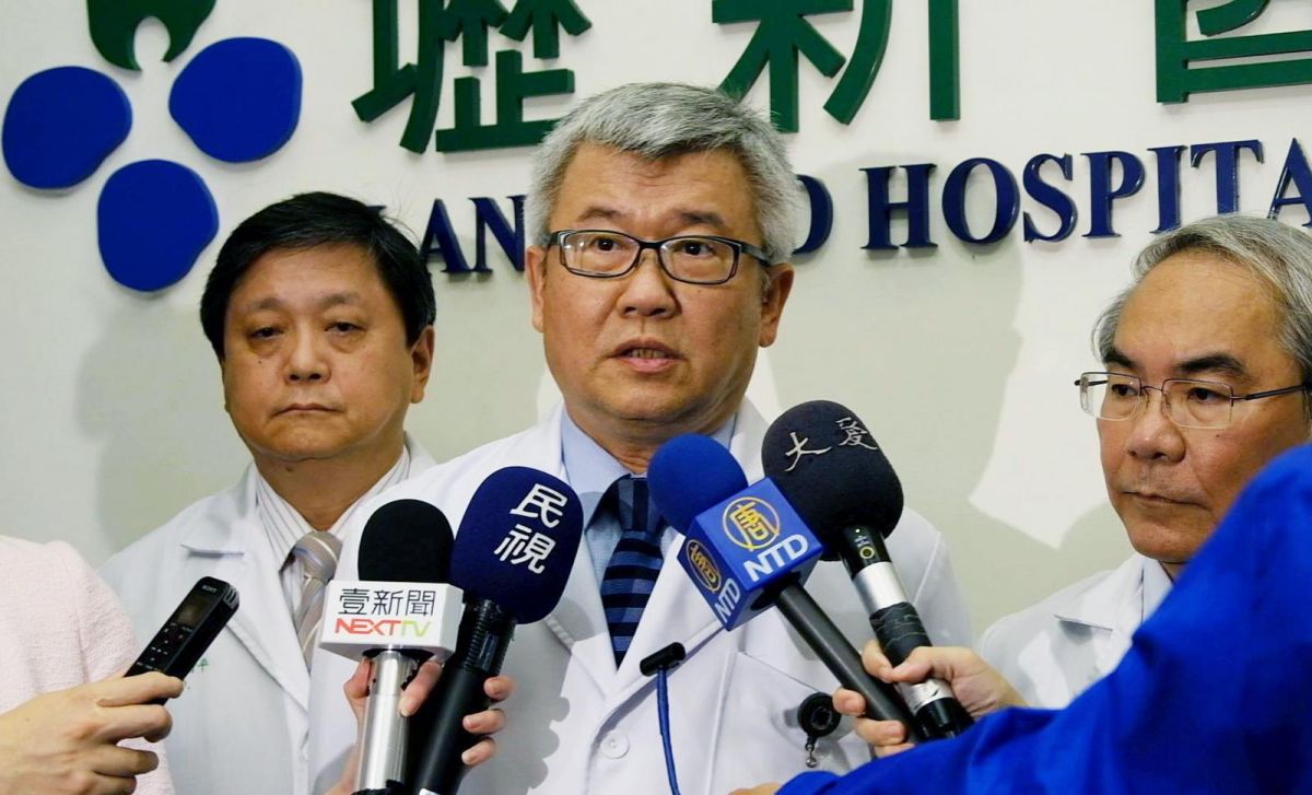 ▲張煥禎表示，林尉熙因為年輕，目前除了腦部以外，身體復原情況良好，連本身是醫生的賴清德在了解病患的情況後，與家屬溝通時都說林尉熙整個生命徵象是可以支持他的身體，這兩天必須觀察因為缺氧造成受損的腦部功能是否有機會恢復。（圖／壢新醫院提供 , 2018.04.30）