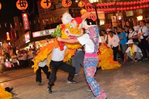 老塗獅學員們在遶境時總是拼盡全力將最好的一面展現出來。（圖／北港老塗獅）