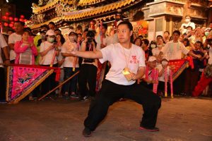 老塗獅第三代學員李意如。（圖／北港老塗獅）