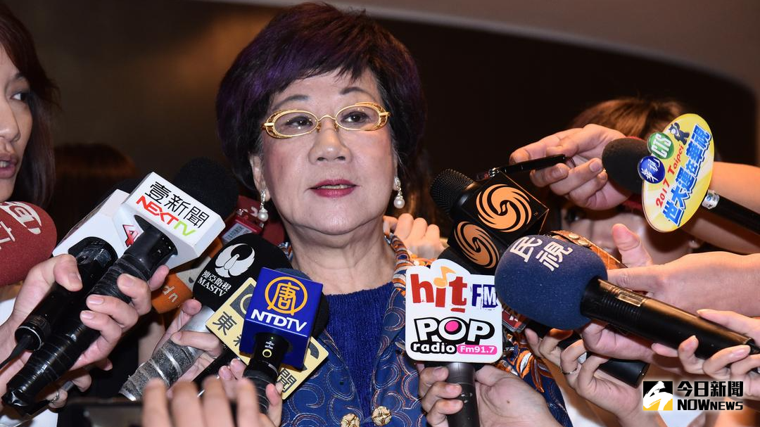 ▲前副總統呂秀蓮表示，只要府祕陳菊親口一句話，她願意當陳菊的競選總幹事。（圖／NOWnews 資料照）