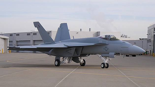 ▲波音公司生產的F/A-18E超級大黃蜂戰機出廠。（圖／波音公司 ）