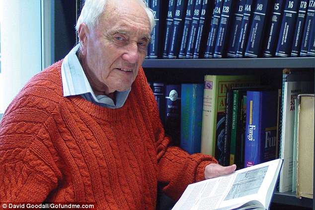 ▲104 歲、澳洲最長壽科學家古道爾博士後悔「活這麼久」。（圖／翻攝自《每日郵報》）