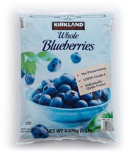 ▲好市多美國進口的「科克蘭冷凍藍莓」遭驗出農藥過量。（圖／翻攝自好市多官網）