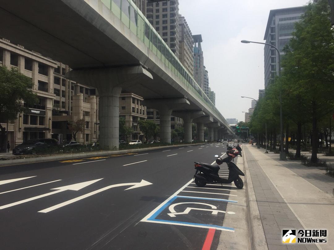 ▲文心路首段路平率先完成公益路至大墩七街路段（圖／建設局提供 , 2018.5.1\\)