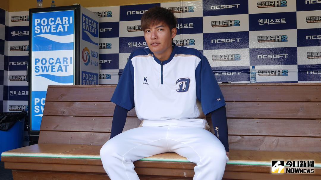 ▲王維中是旅韓球員第一人。（圖／吳政紘攝）