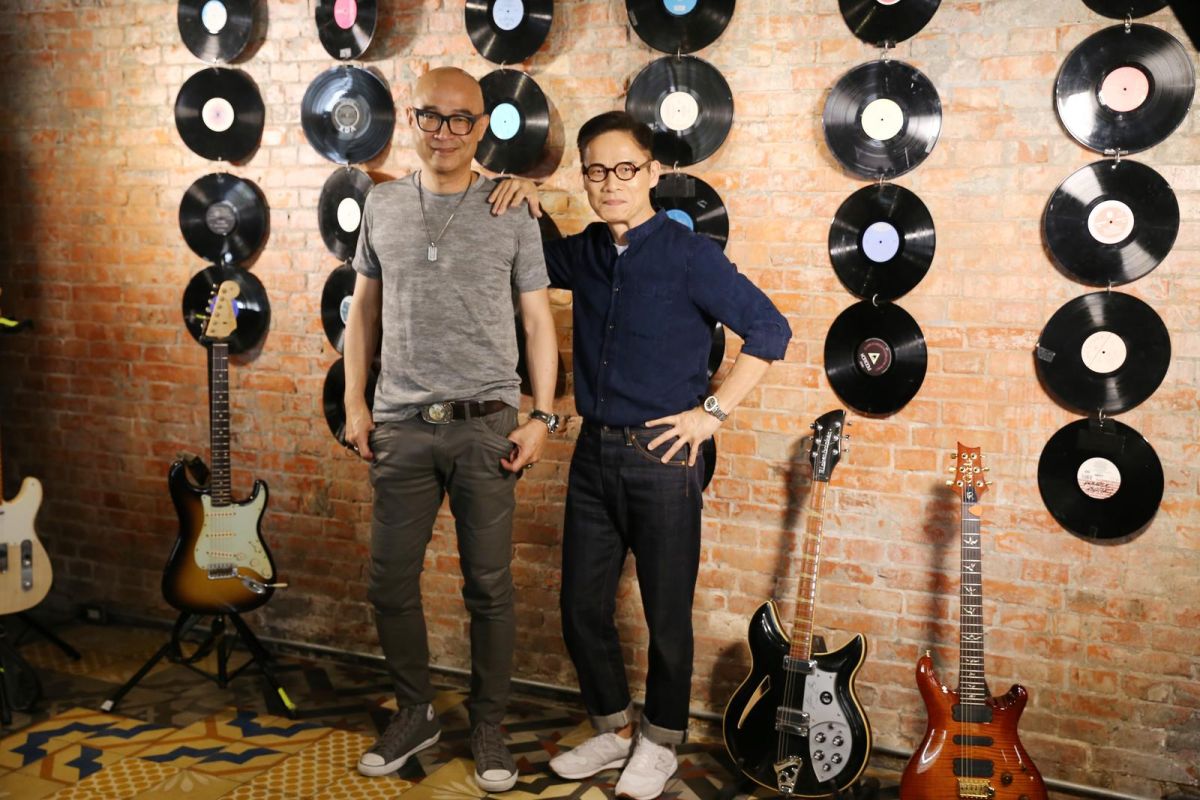 ▲歌手羅大佑、音樂製作人王治平合組樂團，即將在30日「開趴」。（圖／Legacy提供 , 2018.05.02）