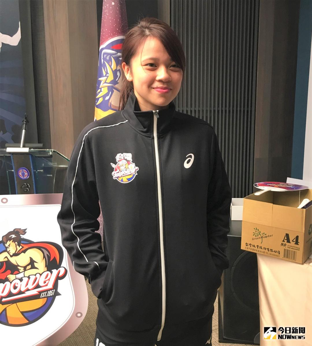 ▲女排「自由女神」楊孟樺（圖／鍾東穎攝 , 2018.05.03）