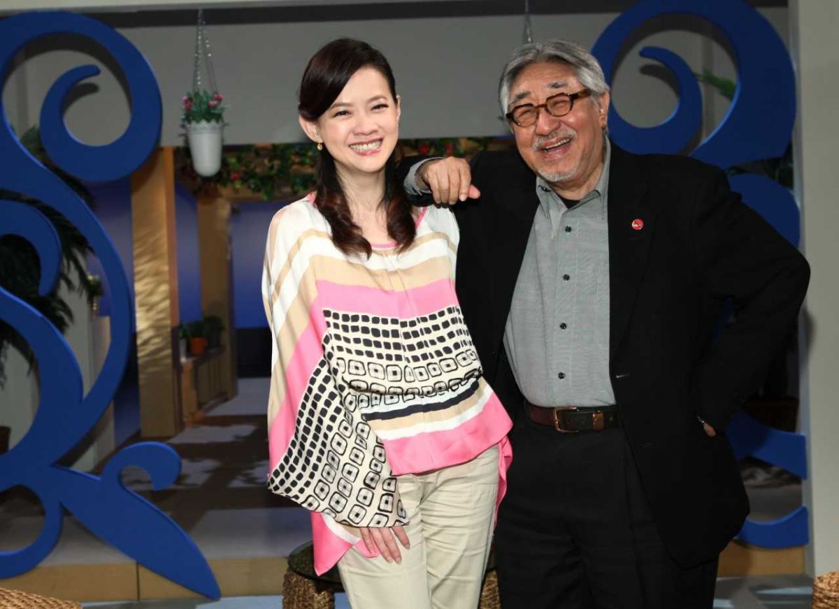 ▲曾寶儀\\(左\\)曾訪問孫越。（圖／公視提供，2018.05.03）