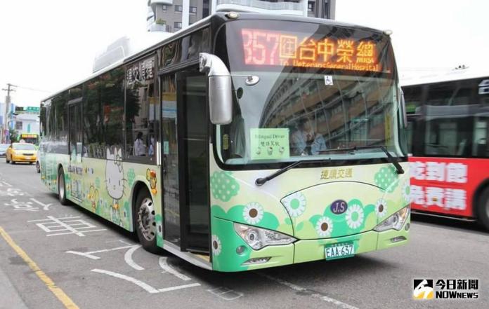 減少碳排量　中市電動公車全國之冠

