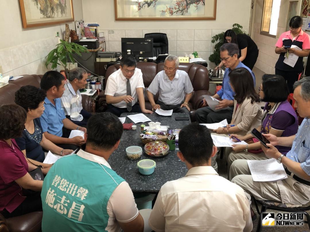 ▲立法院副院長蔡其昌解決海線居民自來水使用率（圖／蔡其昌服務處提供 , 2018.5.4\\)