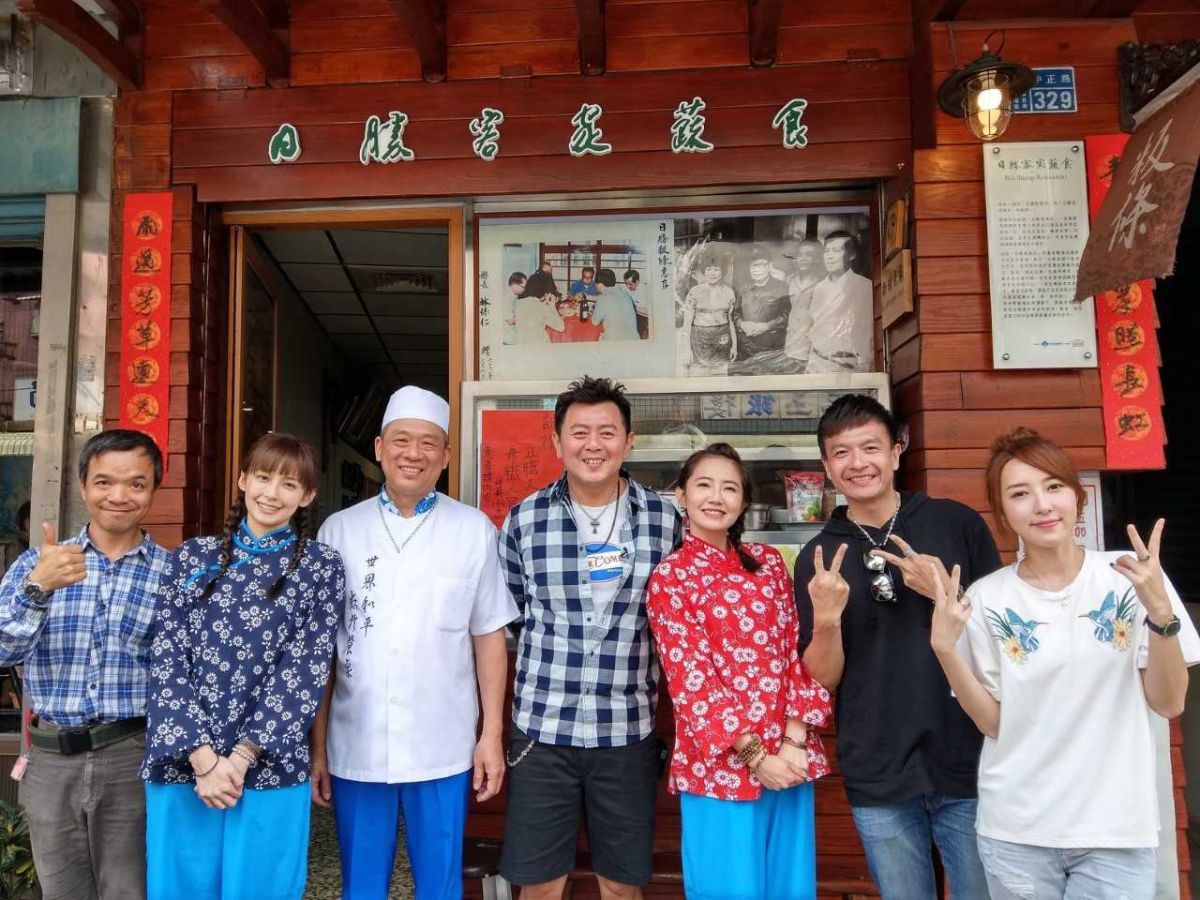 ▲《旅行應援團》大啖客家美食。（圖／衛視中文台提供，2018.05.04）