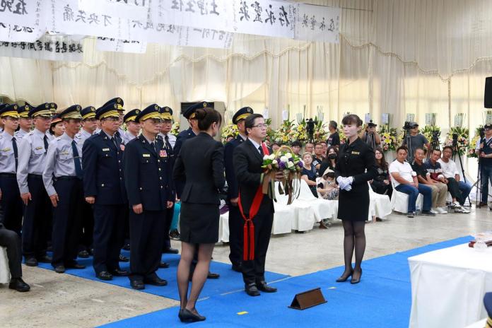 殉職國道員警告別式　李孟諺：將入祀新化忠烈祠
