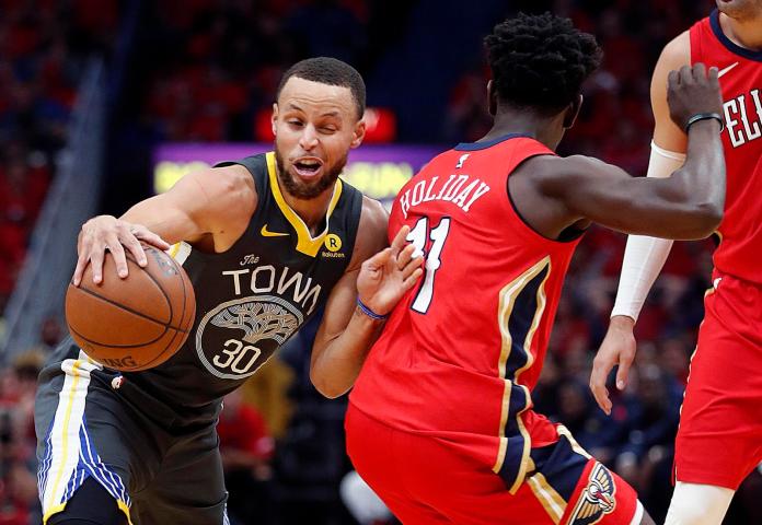 ▲Stephen Curry\\(左\\)（圖／美聯社／達志影像）