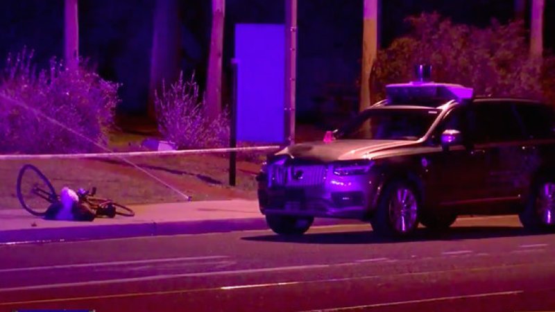 ▲ Uber 日前發生全球首例無人自動駕駛車撞死行人一案。事件發生後， Uber 隨即宣佈停止在美國地區所有的無人駕駛公開測試。（圖／翻攝 網路）