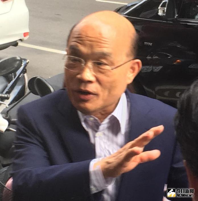 ▲蘇貞昌強調，他當台北縣長的時候就堅決反對，未來當新北市長也一定堅決反對。（圖／記者陳志仁攝，2018.05.08）