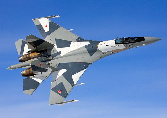 ▲俄羅斯在 2015 年宣布出售 24 架 Su-35S 給中國大陸，首批 4 架 Su-35 已於 2017 年初交機。（圖／俄羅斯國防部\\)