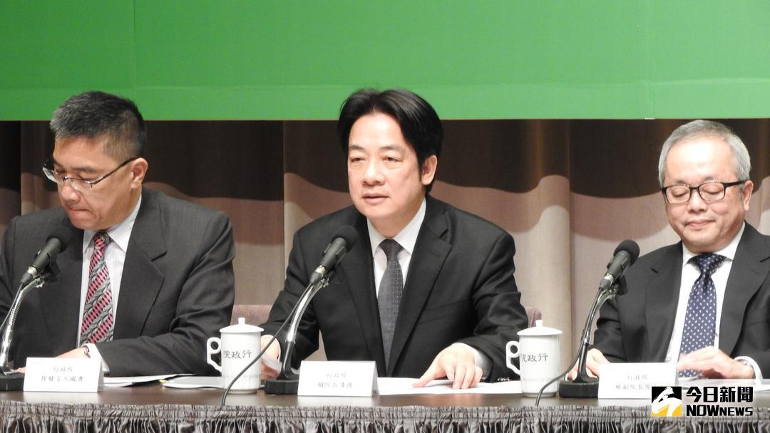 ▲行政院今日召開「我國薪資現況、低薪研究及其對策記者會」，其中分析了台灣低薪可能的五項原因。（圖／記者戴祺修攝,2018.05.14）