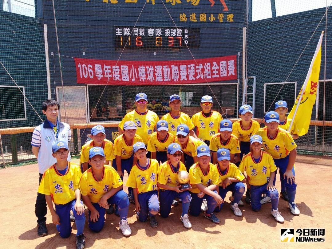 ▲台中忠孝國小少棒隊。（圖／黃建霖攝）