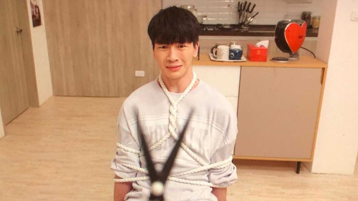 ▲張洛偍為戲落髮。（圖／周子娛樂提供，2018.05.14）