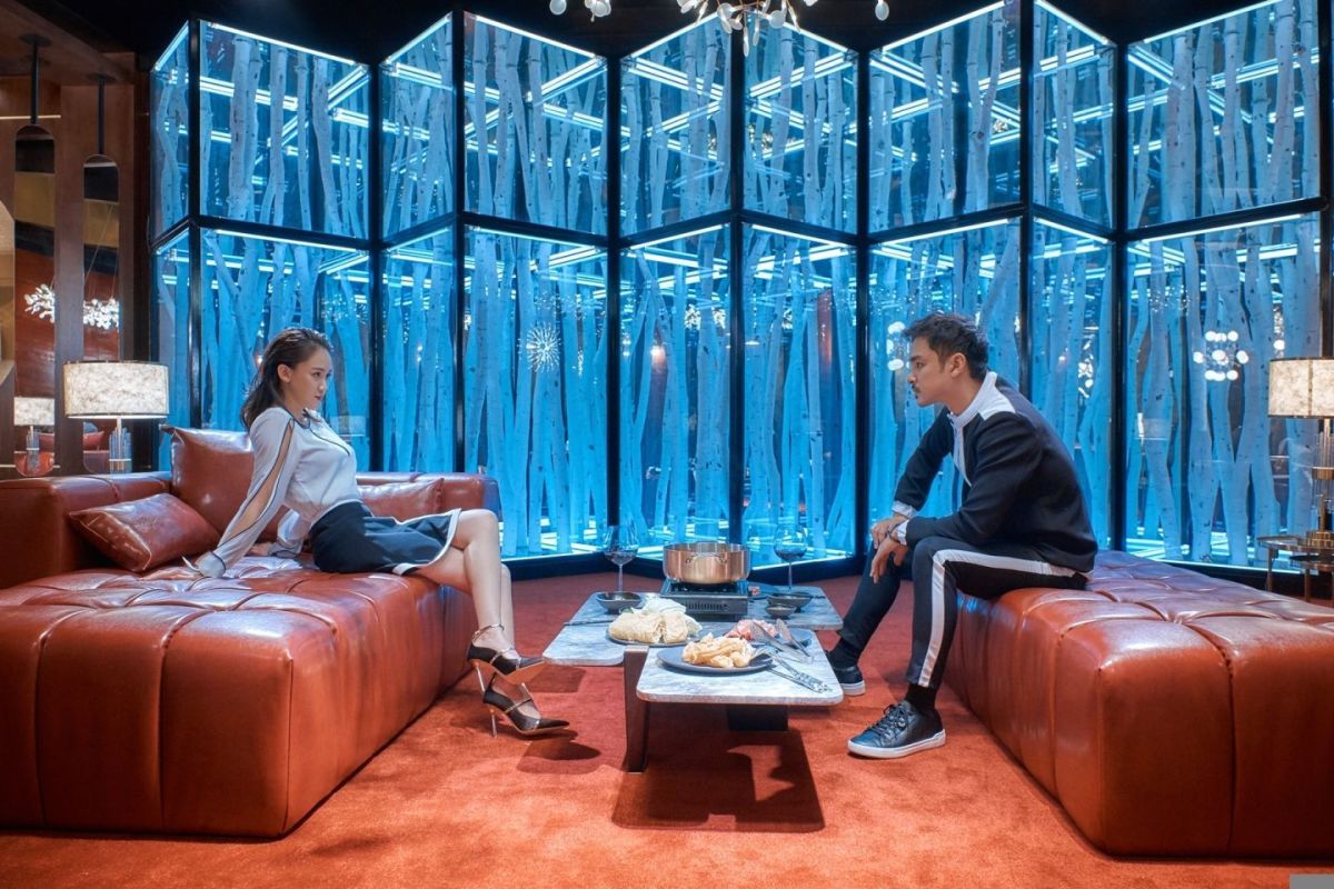 ▲《市長夫人的秘密》花絮：陳喬恩與明道篇。（圖／威視，2018.05.14）