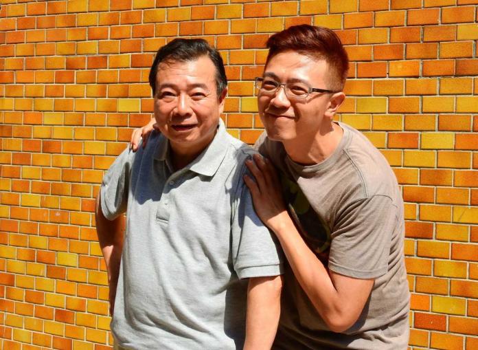 ▲廖峻（左）與兒子廖錦德將在《情．份》演父子。（圖／台視提供，2018.05.14）