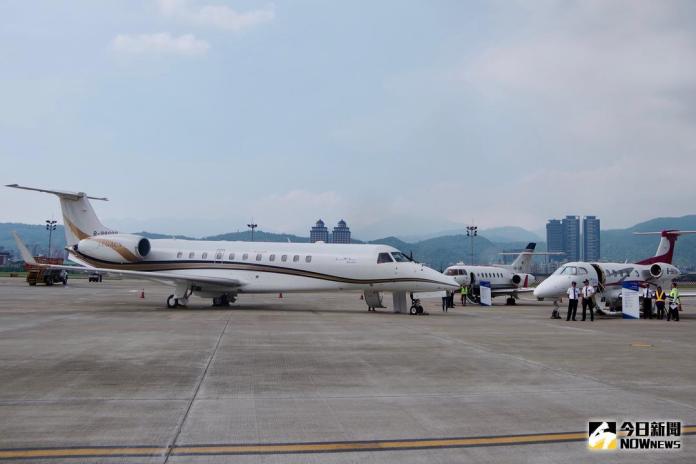▲台灣私人飛機營運品牌飛特立航空今（ 17 ）日發表旗下 4 架醫療專機機隊。（圖／記者陳致宇攝 , 2018.05.17）
