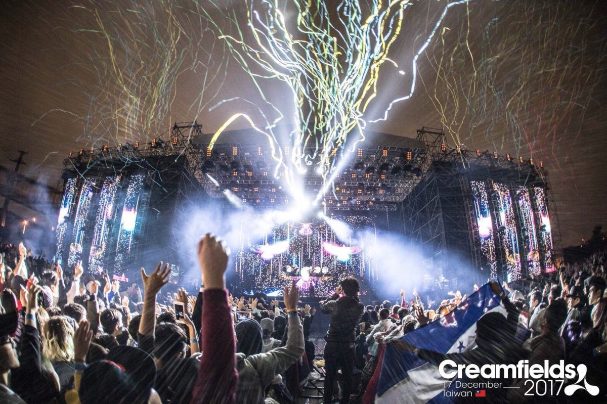 ▲英國電音盛宴Creamfields奶油田，九月將來台。（圖／Super Chill Events/Live Nation Taiwan提供, 2018.05.17）