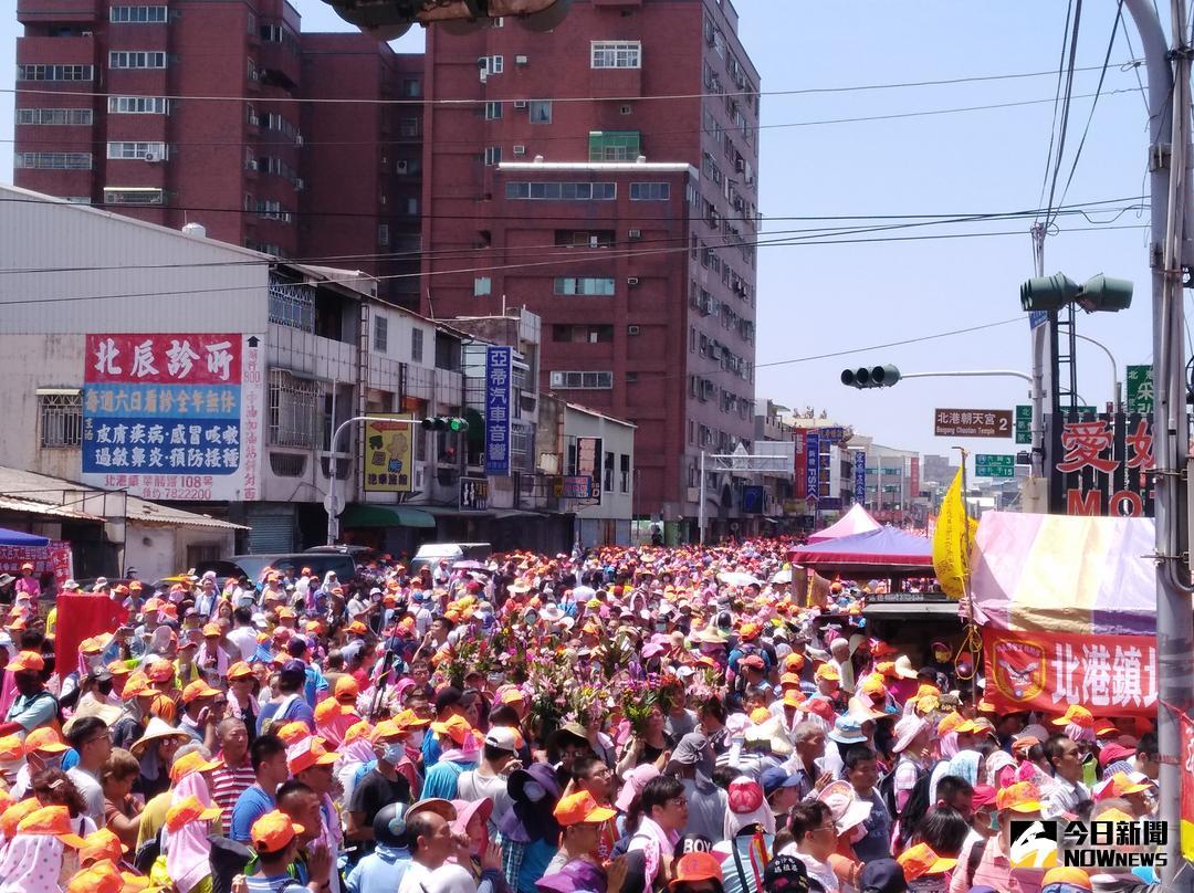 ▲2018白沙屯拱天宮天上聖母往北港徒步進香。（圖／記者洪佳伶攝 , 2018.05.18\\)