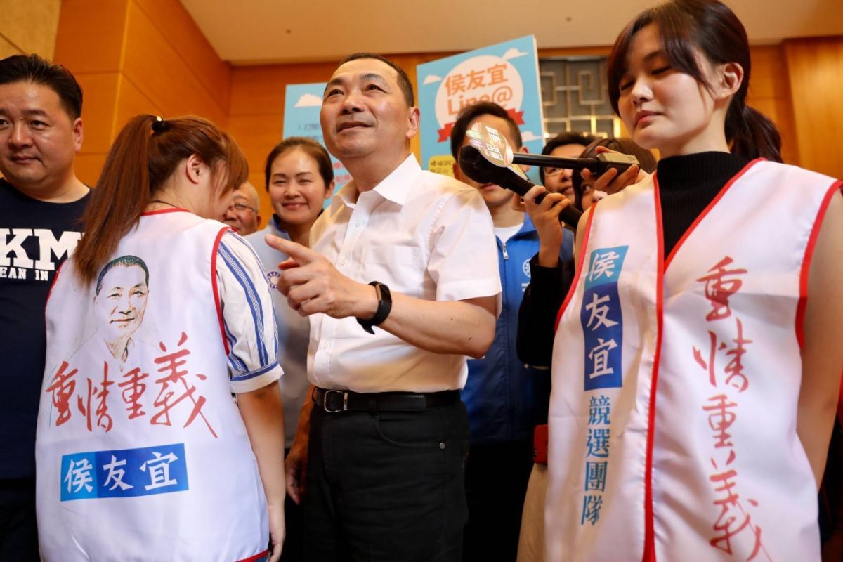 ▲民調顯示，國民黨新北市長參選人侯友宜，是民眾最有好感的政治人物。（圖／侯友宜辦公室提供）