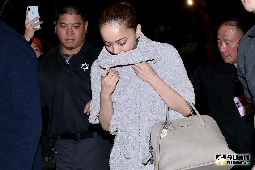 ▲安室奈美惠直奔餐廳慶功。（圖／記者林柏年攝 , 2018.5.20）