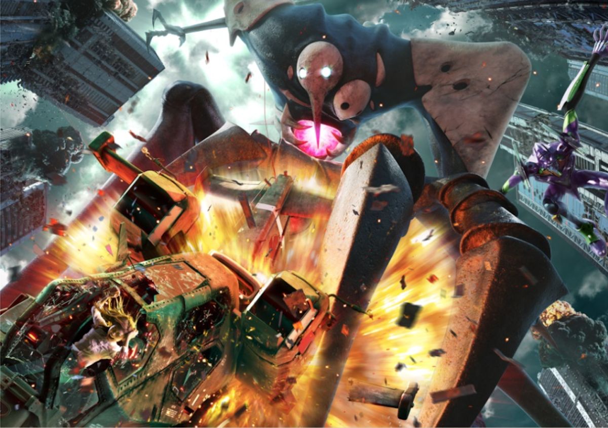 ▲ 2018 年夏天日本環球影城將升級推出全新乘坐式設施「新世紀福音戰士 XR 乘車遊」，連之前大受歡迎的初號機爆米花桶也會再度上市。（圖／日本環球影城）