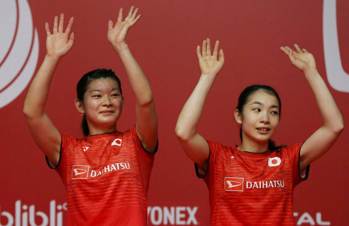 ▲高橋禮華\\(左\\)和搭檔松友美佐紀\\(右\\)。（圖／美聯社／達志影像）