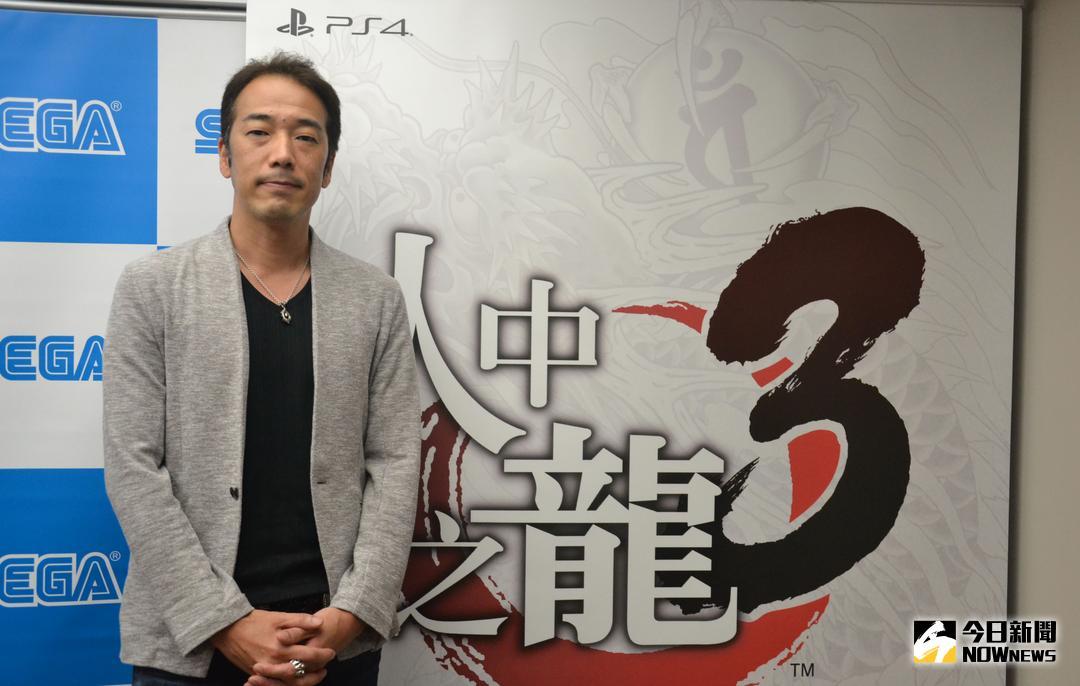 ▲《人中之龍》系列製作人佐藤大輔接受台灣媒體訪問，暢談《人中之龍》全系列中文化契機與感想。（圖／記者顏大惟攝）