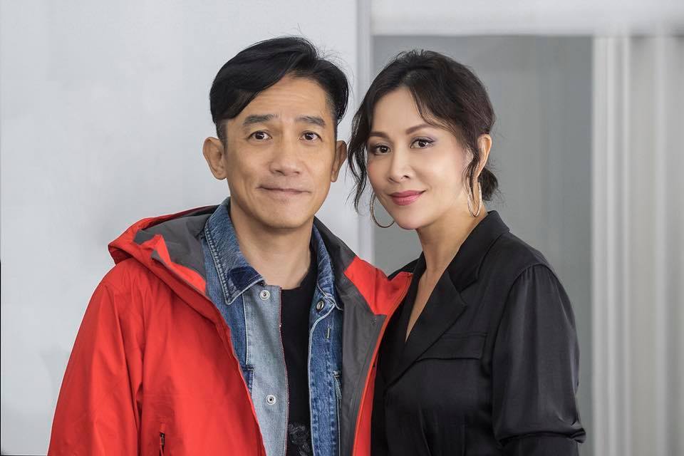 ▲港星梁朝偉（左）與妻子劉嘉玲是演藝圈的銀色夫妻。（圖／翻攝劉嘉玲臉書 , 2018.05.22）