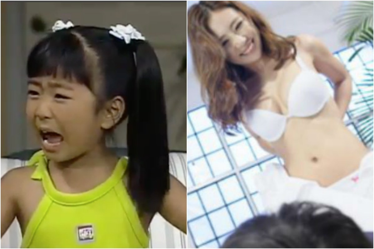 ▲金承恩（右）童年因「美月」爆紅，但長大後去拍三級片。（圖／翻攝網路 , 2018.5.25）