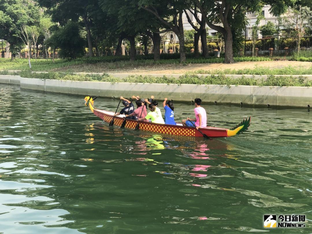 ▲台中市首場龍舟賽將在豐原區軟埤仔溪水域登場（圖／市政府提供, 2018.5.25\\)