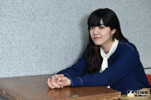 ▲愛繆專訪。(圖/記者林柏年攝) ▲愛繆的藝名由來是因為熱愛韓國娛樂而取,而最愛的就是東方神起的昌珉。(圖/記者林柏年攝)