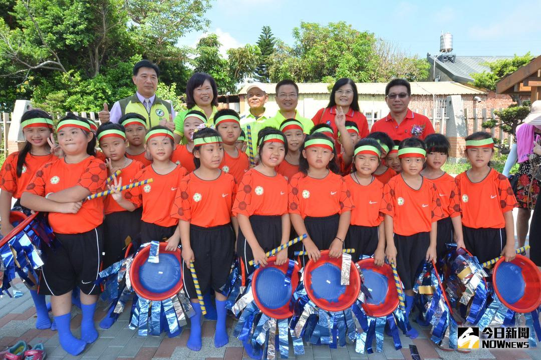 ▲彰化縣伸港鄉107年度全鄉暨社區全民運動大會，27個參賽隊伍的選手同場競技。（圖／記者陳雅芳攝，2018.05.27）