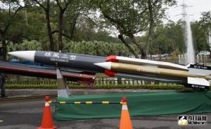 ▲中科院研發的雄風三型反艦飛彈。（圖／記者呂烱昌攝影）