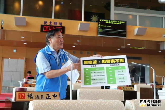 議員要求警察健檢費補助　中市府：提高放寬對象
