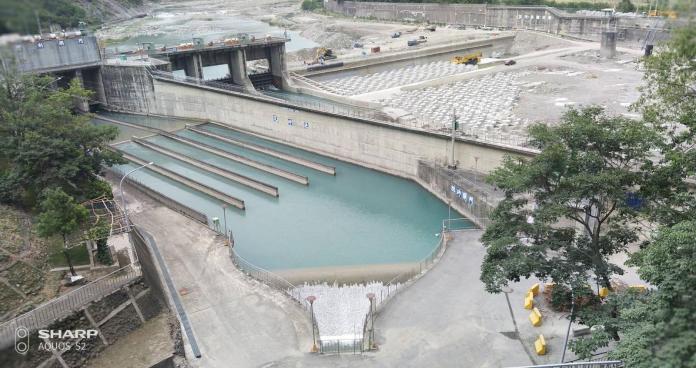 ▲南水局從甲仙堰取水約5600萬噸替南化水庫解渴。（圖／南水局提供，2018.05.31