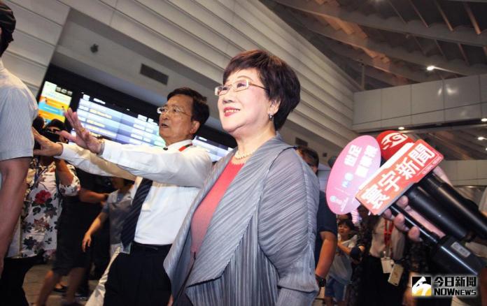 ▲呂秀蓮今晚自馬來西亞返台，直言：「昨晚開始，民進黨已經跟我沒有關係了！」（圖／記者李春台攝 , 2018.05.31）