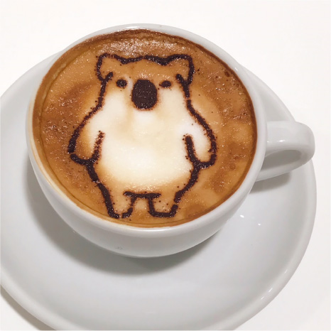 這次貓節亦在七樓有「働くお兄さん！×Hajimarin ocafé」的聯名咖啡廳，推出的是長的很像小熊餅乾蛋被稱之為「名前を呼んではいけないその動物」（不能叫出他名字的動物）的ˊ聯名咖啡。