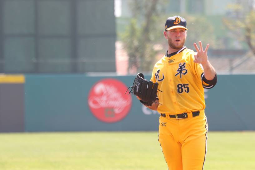 中信兄弟洋投艾迪頓。（圖／資料照中信兄弟提供）