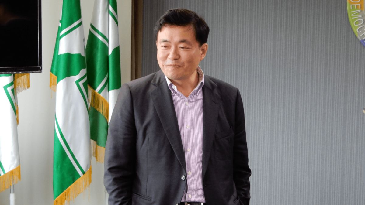 ▲民進黨祕書長洪耀福。（資料照／記者陳弘志攝）